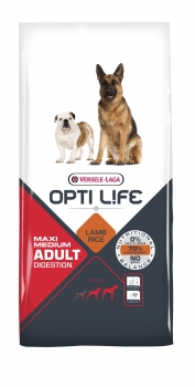 Opti Life Adult Digestion Medium & Maxi Hundefutter 12,5 kg