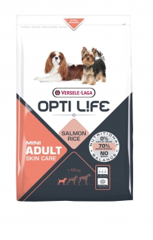 Opti Life Adult Skin Care Mini Hundefutter 2,5 kg