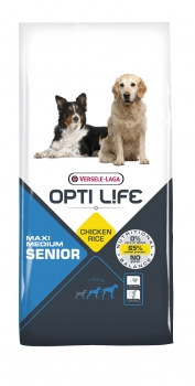 Opti Life Senior Medium & Maxi Hundefutter 12,5 kg