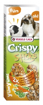 Versele-Laga Sticks Kaninchen-Meerschweinchen Karotte 2 Stück 110 g