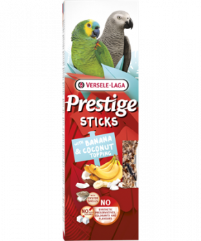 Versele-Laga Sticks Papageien Banane & Kokos 2 Stück 60 g