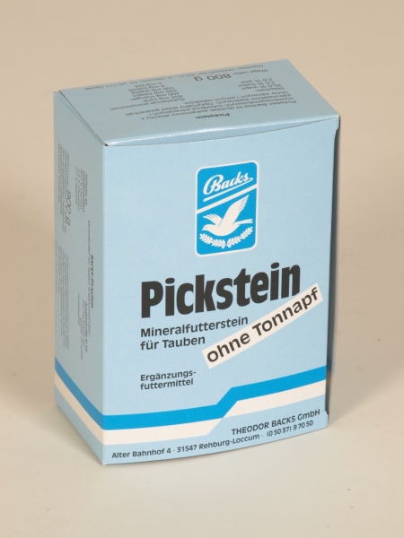 Backs Pickstein ohne Tonnapf, groß - Packung