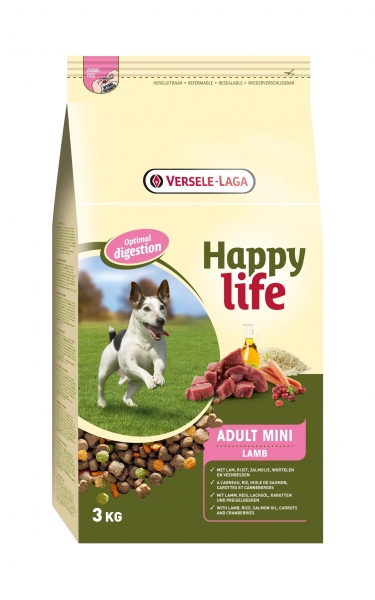 Versele-Laga HappyLife Adult Mini Lamb 3 kg