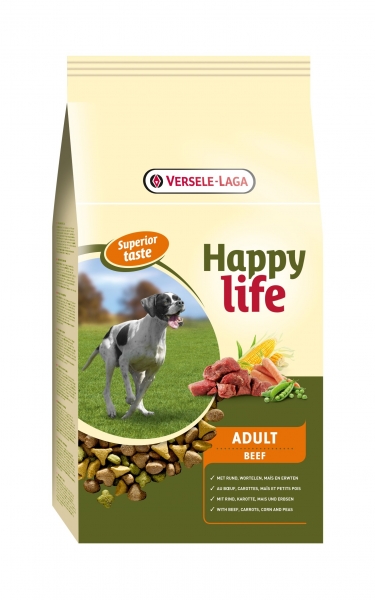 Versele-Laga HappyLife Adult Beef 15 kg