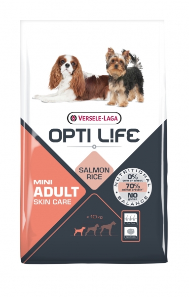 Opti Life Adult Skin Care Mini Hundefutter 7,5 kg