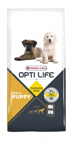 Opti Life Puppy Maxi Hundefutter 12,5 kg