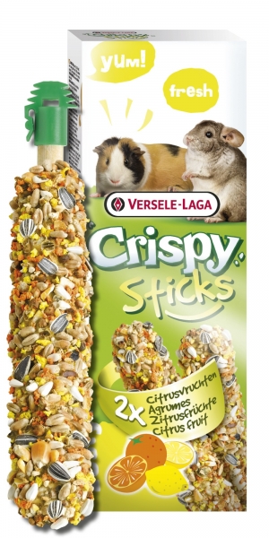 Versele-Laga Sticks Meerschweinchen-Chinchillas Zitrus 2 Stück 110 g