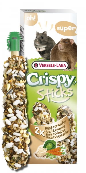 Versele-Laga Sticks Hamster-Ratten Reis + Gemüse 2 Stück 110 g