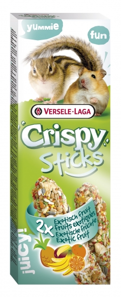 Versele-Laga Sticks Hamster-Eichhörnchen Exotische Früchte 2 Stück 110 g