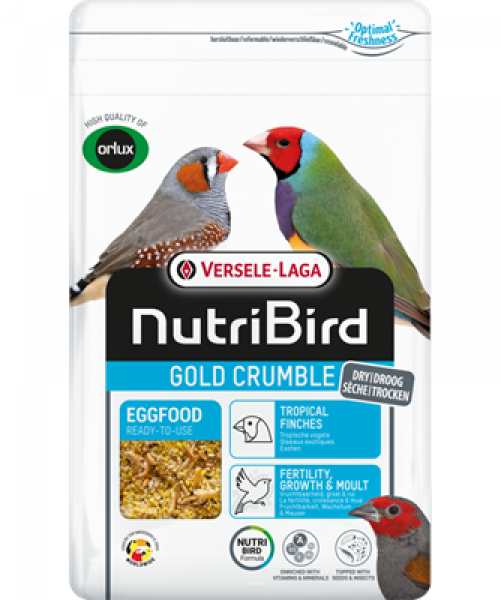 Nutribird Gold Crumble Eifutter Exoten 1 kg