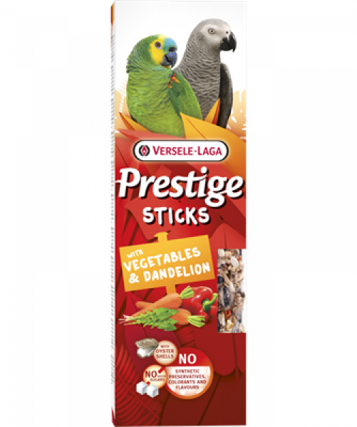 Versele-Laga Sticks Papageien Gemüse & Löwenzahn 2 Stück 60 g