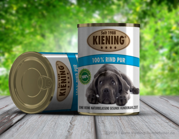 Kiening 100% Rind pur 410 g Dose